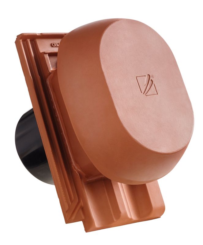 RAT HÖN SIGNUM keramische ventilatie opening DN 200 mm incl. Verbindingsstuk