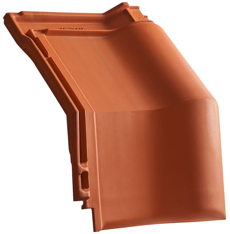 MAG mansard/pitch transition tile decorated special size