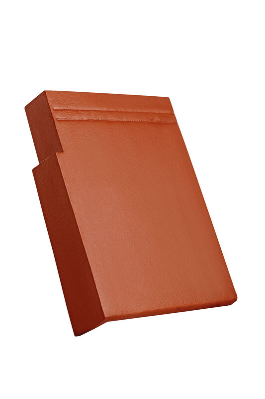 KAP concrete verge tile left 120 mm notch