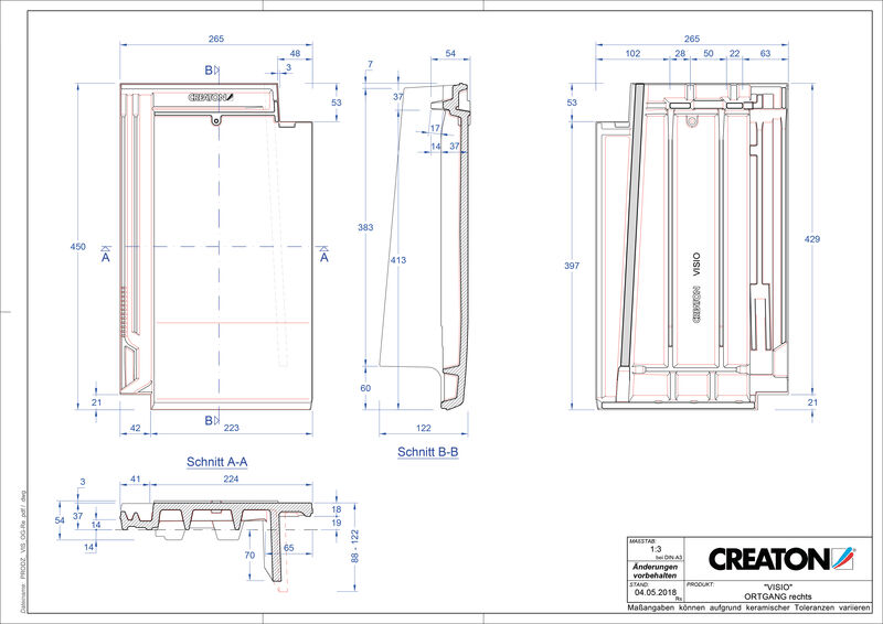 Product CAD file VISIO verge right OGR