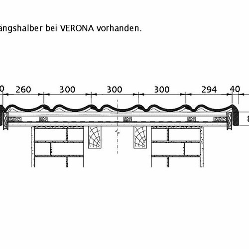 Technische tekening  VERONA ORL PROFILIERTE-BDS