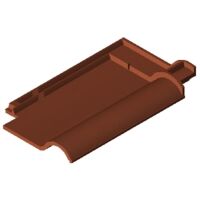 Product BIM model LOD 300 FUTURA copper red engobed Field tile