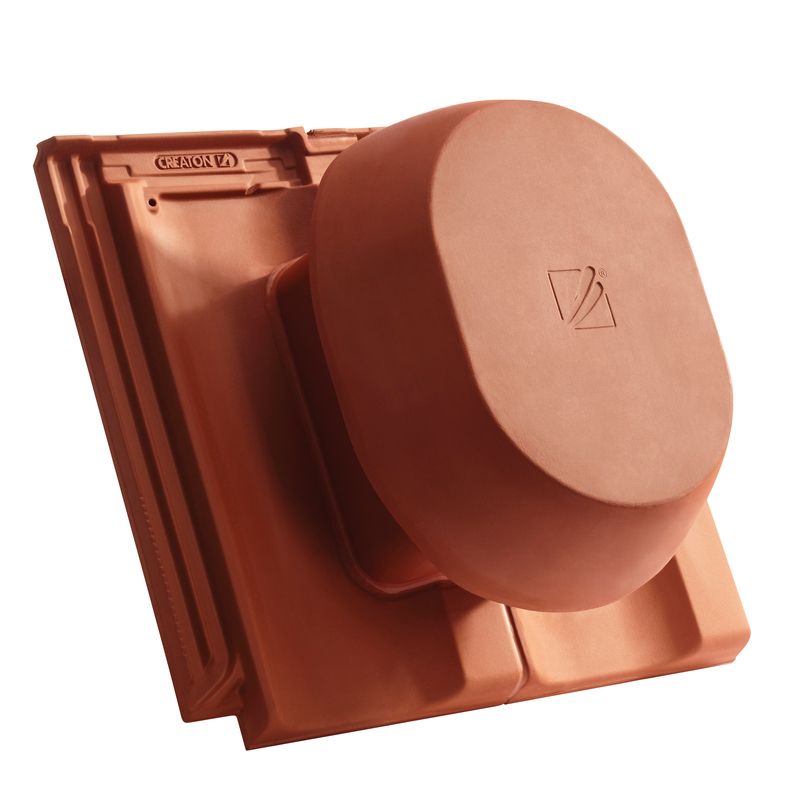 OPT SIGNUM ceramic vapour vent DN 200 mm, incl. sub-roof connection adapter