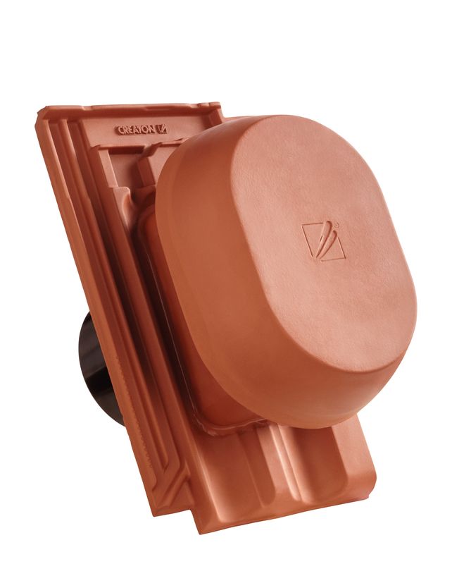RAT HÖN SIGNUM keramische ventilatie opening DN 150/160 mm incl. Verbindingsstuk