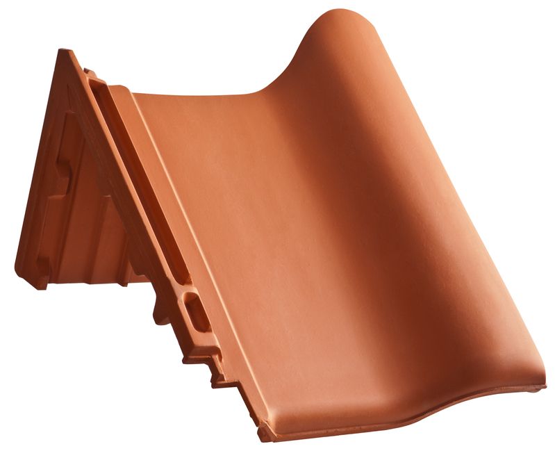 MAG shed roof verge tile decorated special size right
