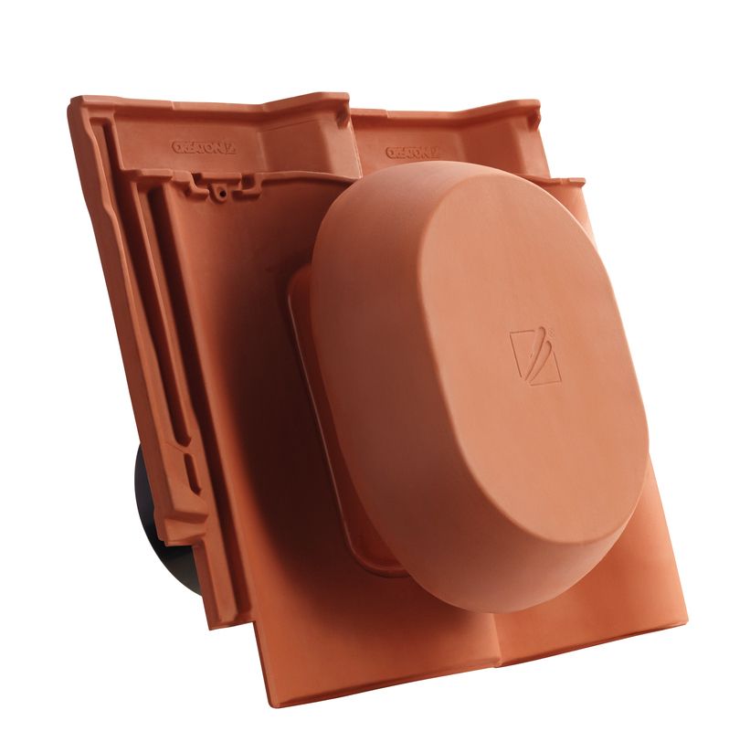 Ventilateur anti-buées SIGNUM SIN en céramique DN 200 mm, adaptateur de raccordement pour sous-toiture inclus