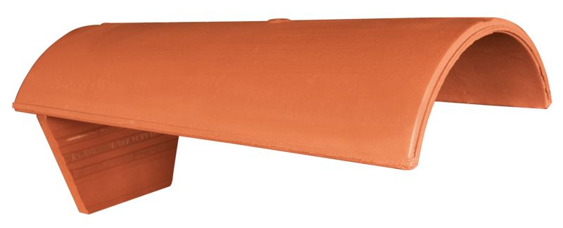 Ridge starter ceramic with tongue tapered PKH HÖN (clay)