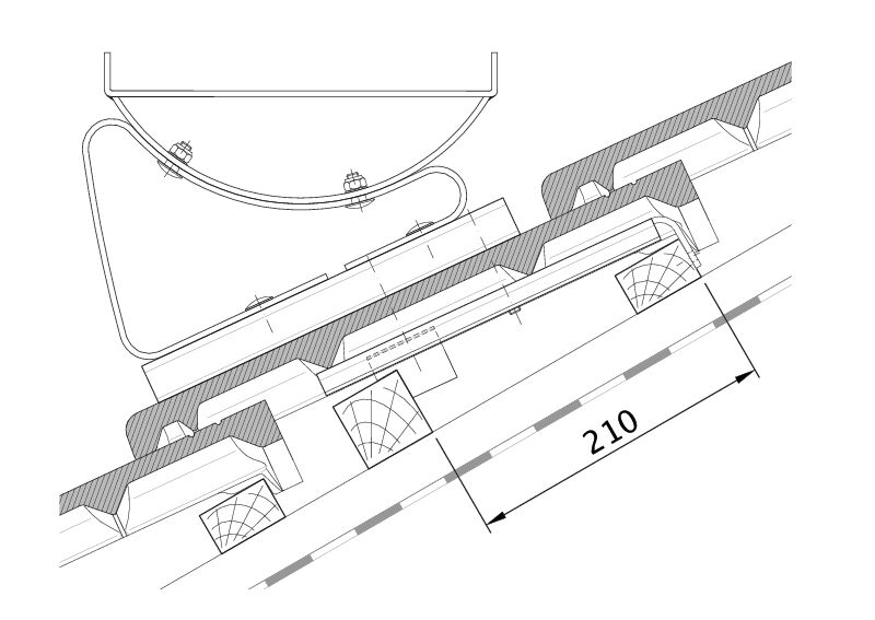Technische tekening HEIDELBERG FUK PROFILIERTE-BDS
