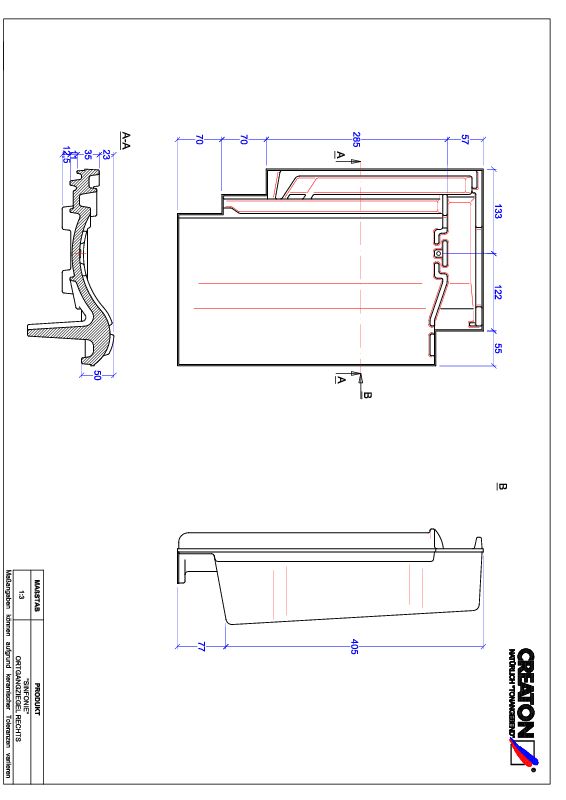 Product CAD file SINFONIE verge right OGR