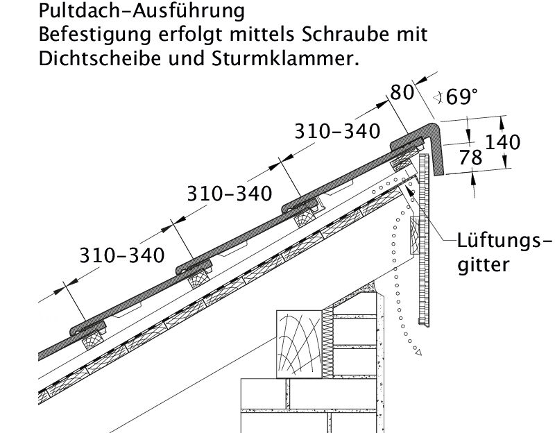 Technische tekening  KAPSTADT PDA EBENE-BDS
