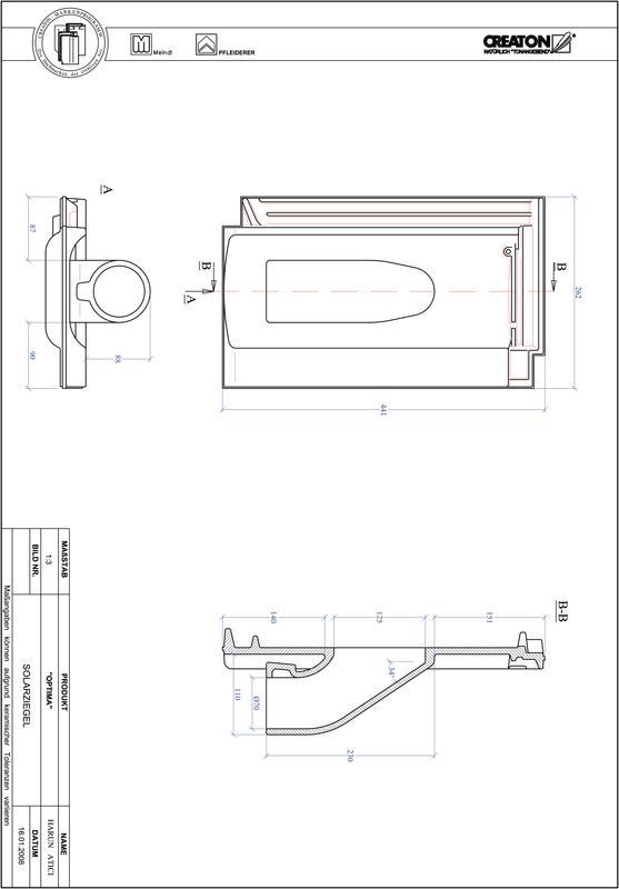 Product CAD file TERRA OPTIMA Solar SOLAR
